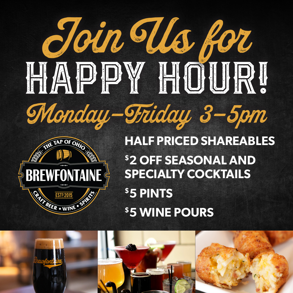 Brewfontaine Happy Hour